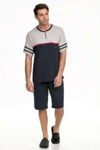 MEN'S PAJAMAS SET WITH POCKET