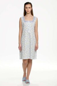 NIGHTGOWNS SLEEVELESS SQUARE NECK