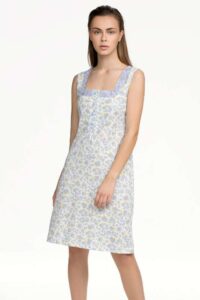 NIGHTGOWNS SLEEVELESS SQUARE NECK - Image 2