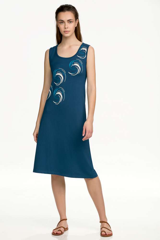 Dress without sleeves on sale