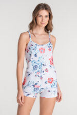 ΓΥΝΑΙΚΕΙΑ ΠΥΤΖΑΜΑ ΦΛΟΡΑΛ ΜΕ ΡΑΝΤΑΚΙ