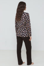 ΓΥΝΑΙΚΕΙΑ ΠΥΤΖΑΜΑ ΚΑΡΔΟΥΛΕΣ ΝΤΕΣΕΝ ΜΟΝΟΧΡΩΜΟ ΠΑΝΤΕΛΟΝΙ - Image 5