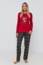 ΓΥΝΑΙΚΕΙΑ ΠΥΤΖΑΜΑ ΜΟΝΟΧΡΩΜΗ ΜΕ ΤΥΠΩΜΑ