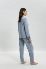 ΓΥΝΑΙΚΕΙΑ ΠΥΤΖΑΜΑ ΧΕΙΜΕΡΙΝΗ ΜΕ ΚΟΥΜΠΙΑ ΚΑΙ ΔΑΝΤΕΛΑ - Image 5