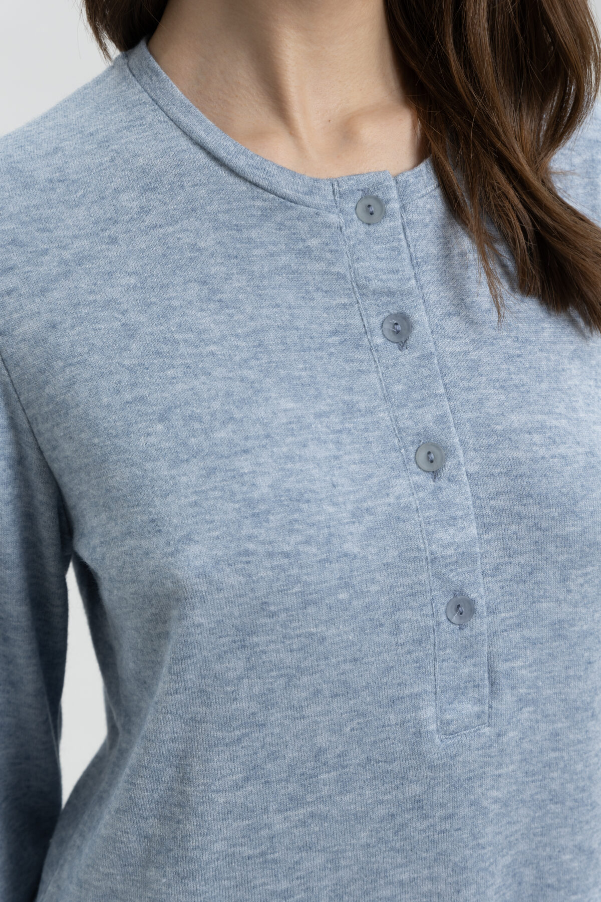 ΓΥΝΑΙΚΕΙΑ ΠΥΤΖΑΜΑ ΧΕΙΜΕΡΙΝΗ ΜΕ ΚΟΥΜΠΙΑ ΚΑΙ ΔΑΝΤΕΛΑ - Image 3