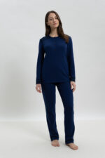 ΓΥΝΑΙΚΕΙΑ ΠΥΤΖΑΜΑ ΣΕΤ ΜΕ ΛΕΠΤΟΜΕΡΕΙΕΣ ΔΑΝΤΕΛΑΣ - Image 3