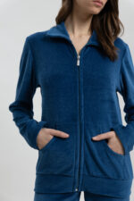 ΓΥΝΑΙΚΕΙΟ ΣΕΤ ΒΕΛΟΥΤΕ ΦΟΡΜΑΣ ΜΕ ΖΑΚΕΤΑ ΚΑΙ ΠΑΝΤΕΛΟΝΙ - Image 2